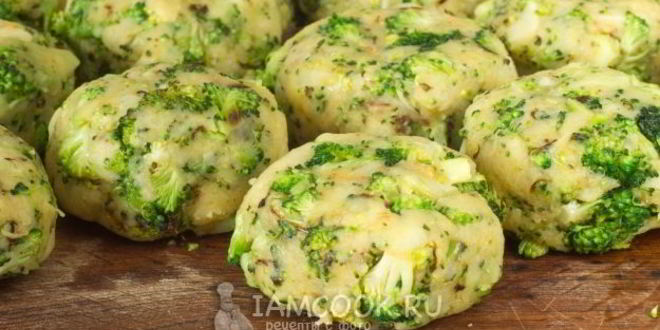 Рецепт постных котлет из брокколи
