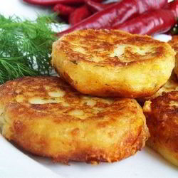 Рецепт Простых картофельных котлет на сковороде