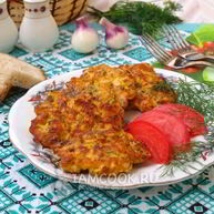 Рецепт Рубленых котлет из индейки с цветной капустой