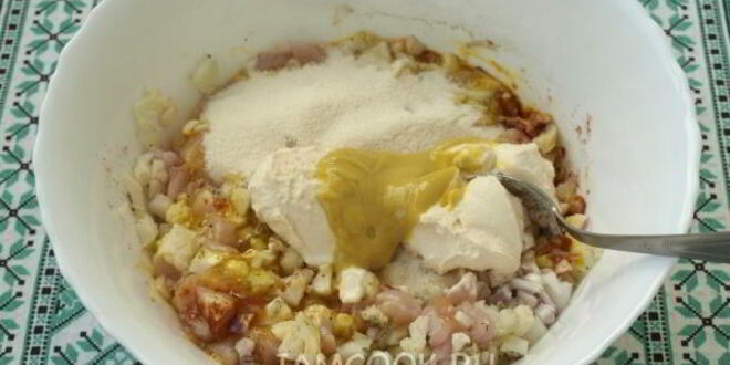 Рецепт рубленых котлет из индейки с цветной капустой