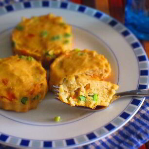 Рецепт Рыбных котлеток с морковью и стручковой фасолью в духовке