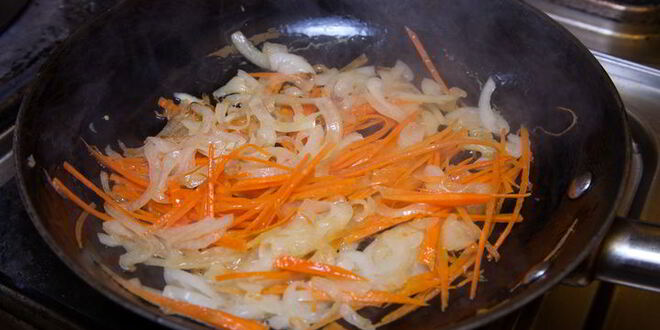 Рецепт куриной лапши с опятами