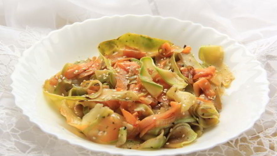 Рецепт лапши из кабачков