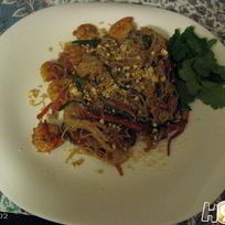 Лапша по-тайски с кешью