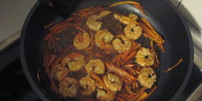 Рецепт лапши по-тайски с кешью