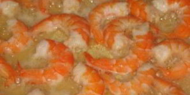 Рецепт лапши с креветками и овощами