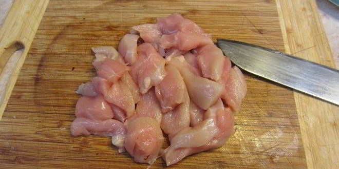 Рецепт лапши с куриной грудкой по-китайски