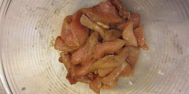 Рецепт лапши с куриной грудкой по-китайски