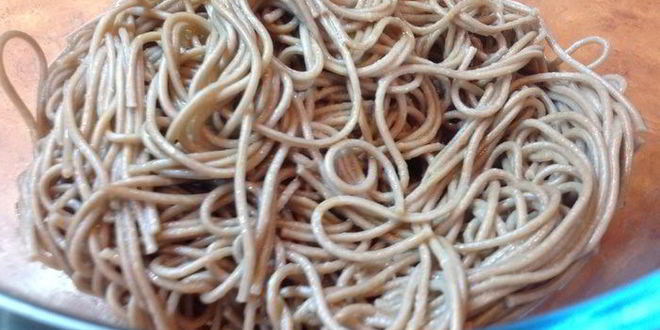 Рецепт лапши соба с овощами