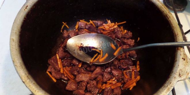 Рецепт лапши вок с говядиной и овощами