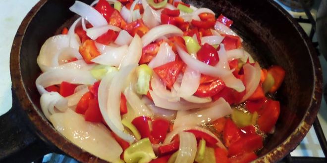 Рецепт лапши вок с говядиной и овощами