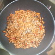 Рецепт Лапши якисоба с говядиной