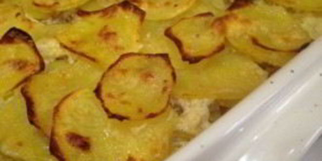 Рецепт картофельной лазанья с фаршем