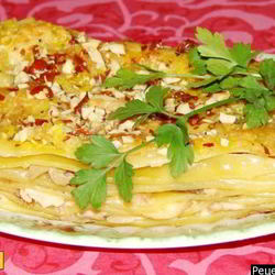 Рецепт Куриной лазанья с курицей