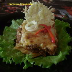 Рецепт Лазаний аль форно с сырными чипсами