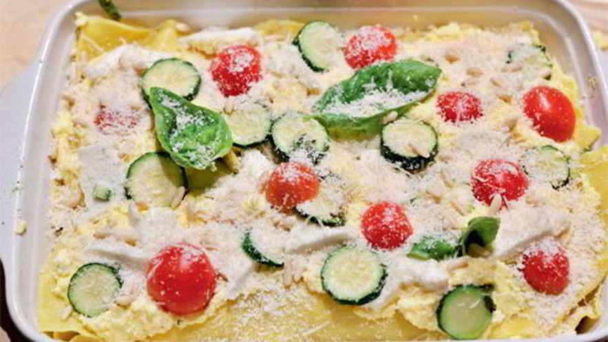 Рецепт лазаньи аль песто