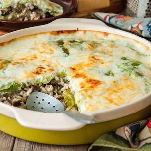 Рецепт Лазаний с молодой капустой