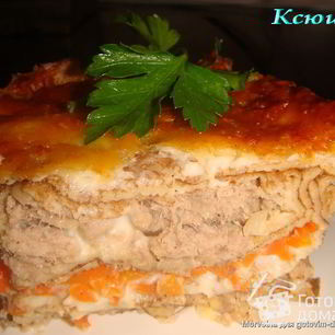 Рецепт Лазаний из блинов