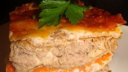 Рецепт Лазаний из блинов
