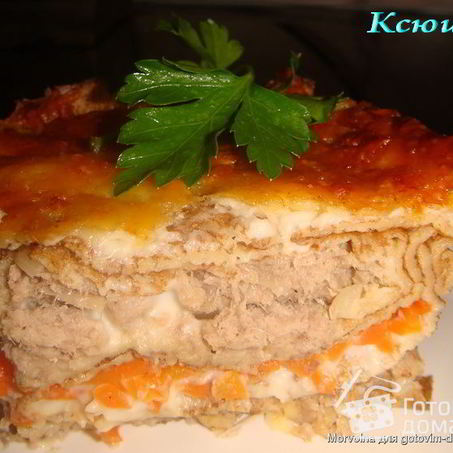 Рецепт Лазаний из блинов
