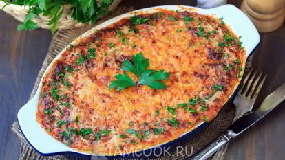 Рецепт Лазаний из кабачков с фаршем