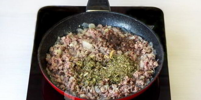 Рецепт лазаний из кабачков с фаршем