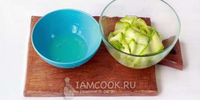 Рецепт лазаний из кабачков с фаршем