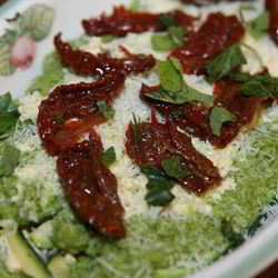 Рецепт Лазаний из цукини с рикоттой и соусом песто