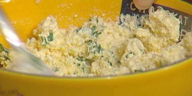 Рецепт лазаний из цукини с рикоттой и соусом песто