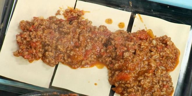 Рецепт лазаний мясная