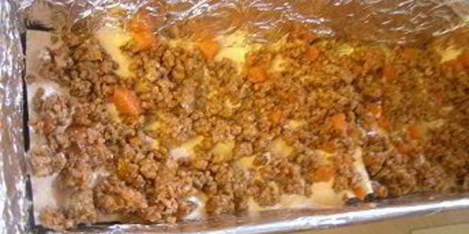 Рецепт лазаний под розовым соусом