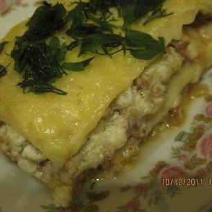 Рецепт Лазаний с баклажаном