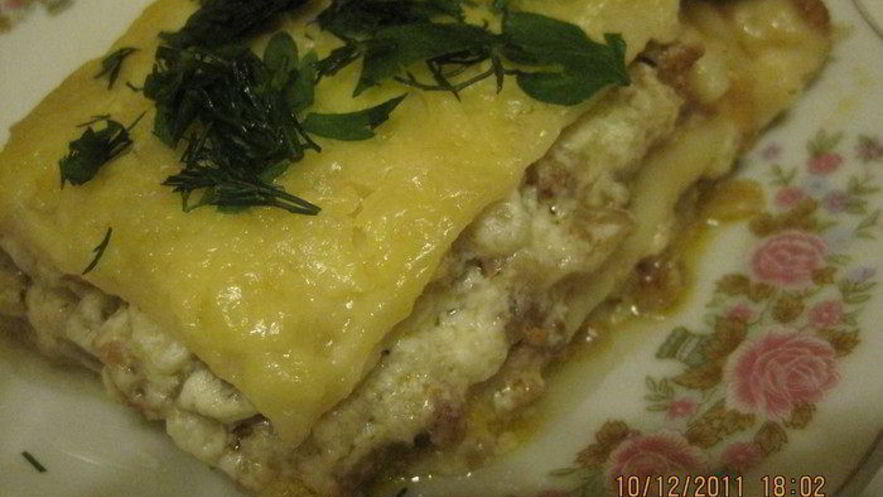 Рецепт лазаний с баклажаном