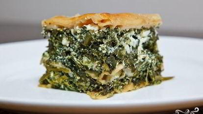 Рецепт Лазаний с брынзой