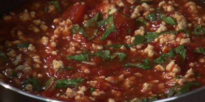 Рецепт лазаний с индейкой