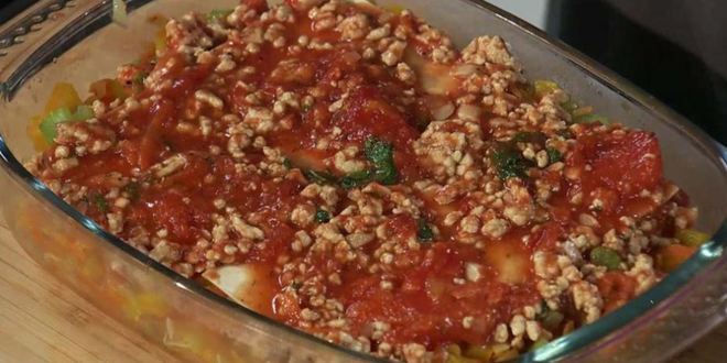 Рецепт лазаний с индейкой
