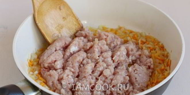 Рецепт лазаний с куриным фаршем