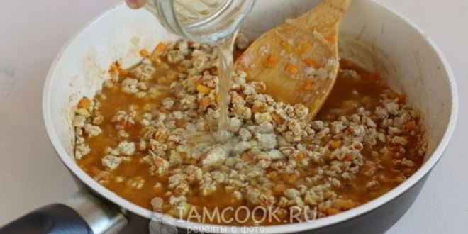 Рецепт лазаний с куриным фаршем