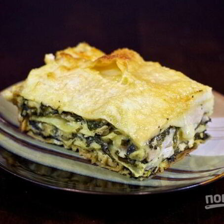 Рецепт Лазаний с курочкой