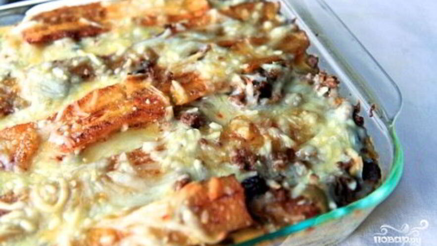 Рецепт лазаний с мясным фаршем