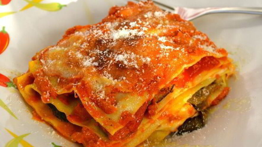 Рецепт лазаний с овощами-гриль