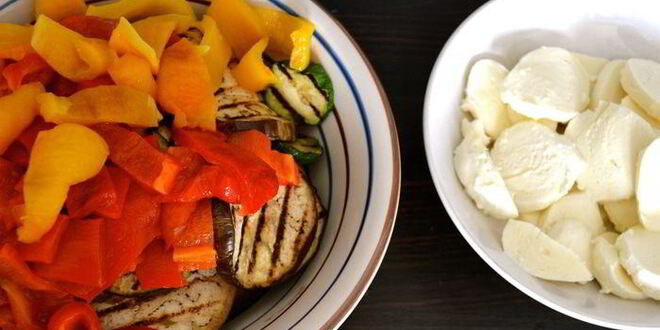 Рецепт лазаний с овощами-гриль