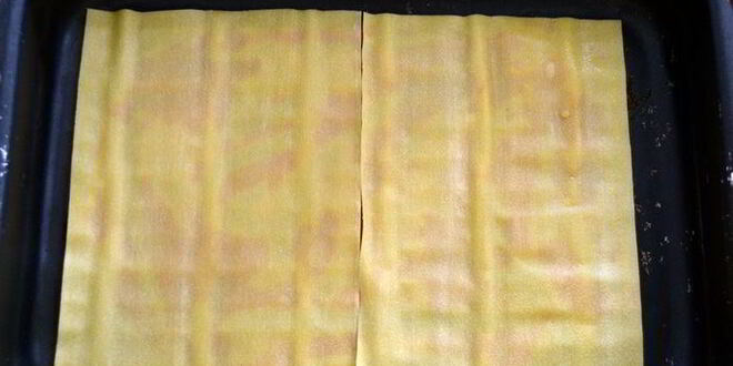 Рецепт лазаний с овощами-гриль