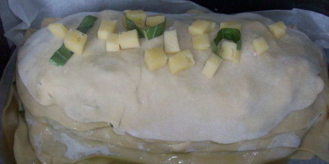 Рецепт лазаний с цукини и курицей