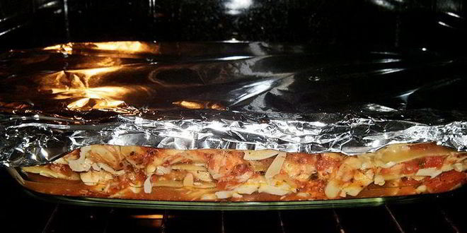 Рецепт лазаний с тунцом