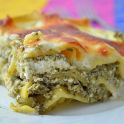 Рецепт Лазаний со шпинатом и рикоттой