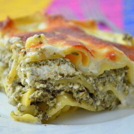 Рецепт Лазаний со шпинатом и рикоттой