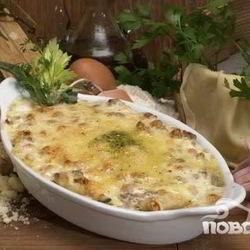 Рецепт Лазаний Vincisgrassi alla marchigiana