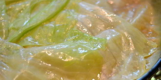 Рецепт ленивого голубца-лазаний