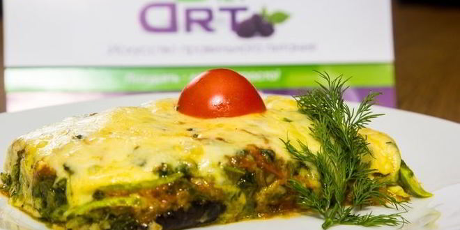 Рецепт овощной лазанья